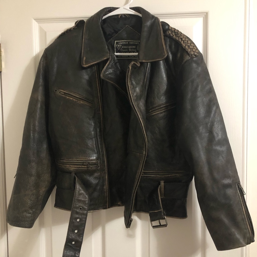 Vintage Edition Guess Leather Jacket